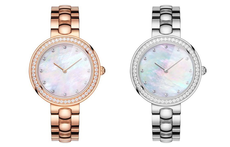 Xiaomi TwentySeventeen Crystal Quartz Wrist Watch for Women 64 Artificial Gem Wristwatch Ladies Fashion Valentine's Gift