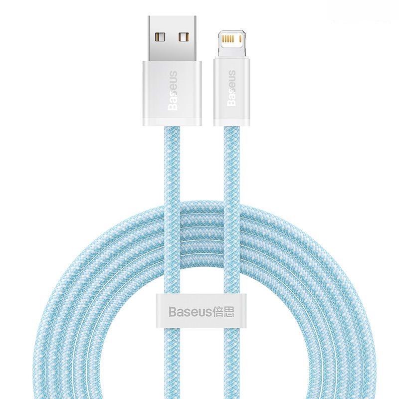 Cáp sạc nhanh và truyền dữ liệu Usb to Light-ning 2.4A Baseus Dynamic Series Fast Charging Data Cable- CALD- Hàng chính hãng