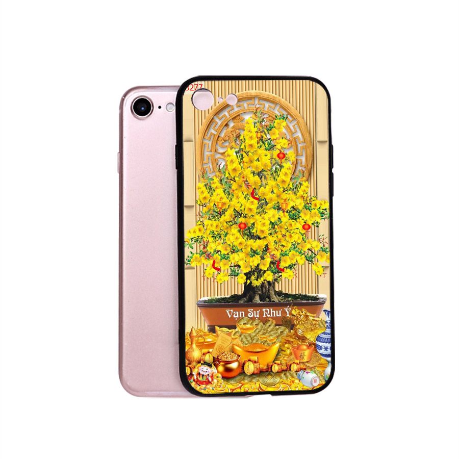Ốp điện thoại dành cho máy iPhone 5/5s/se - Tranh Mai Đào MS MDAO017