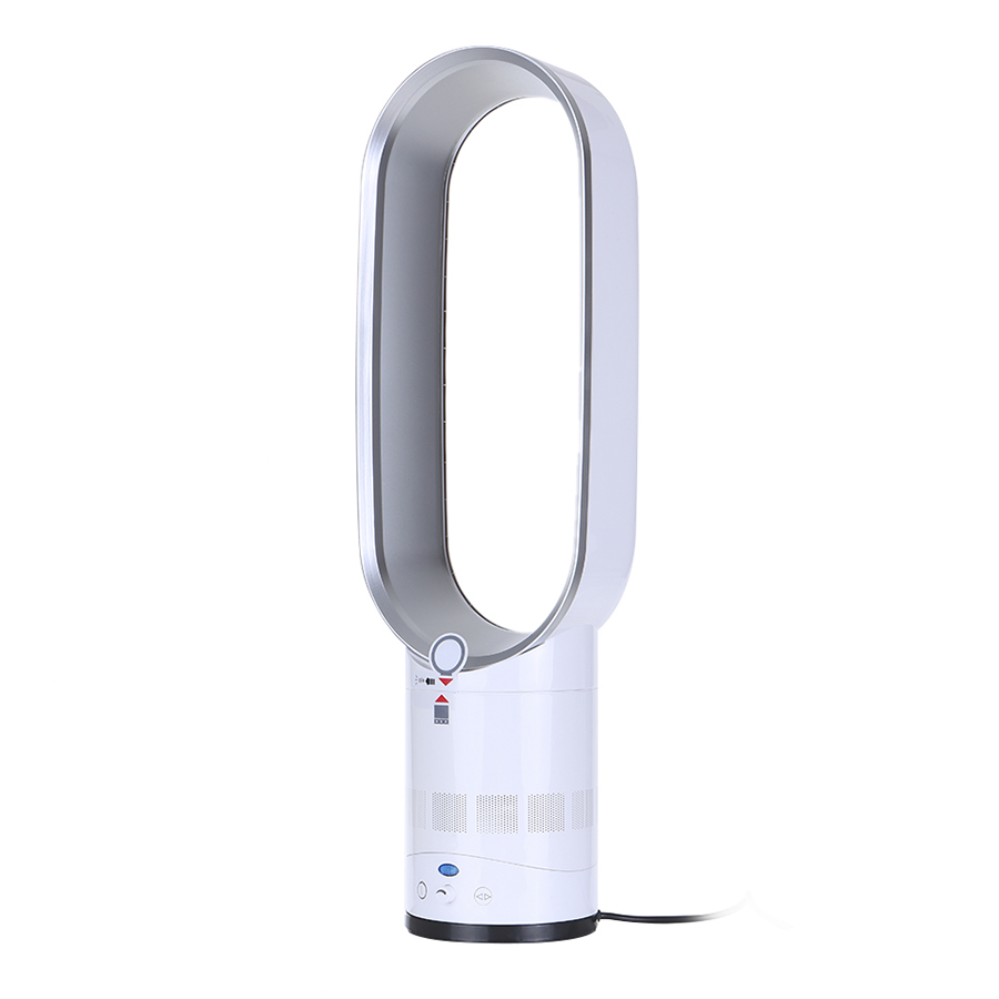 Bladeless Fan Remote Control Airflow Cooling Cool Fan Low Portable Home Family Kids Safe Use