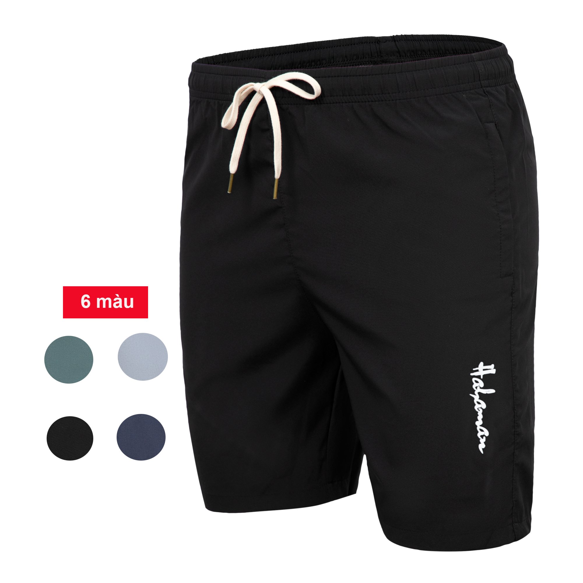 Quần short dù gió HAHAMAN thể thao co giãn cao cấp QD0025