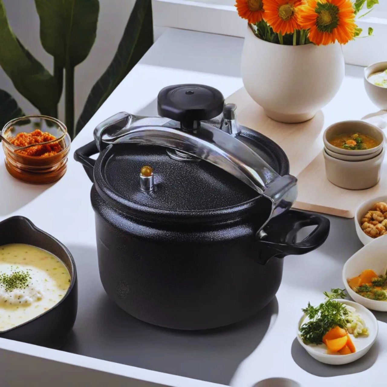 Nồi áp suất nấu bếp từ , bếp ga FUJIKA 4L-5L-7L