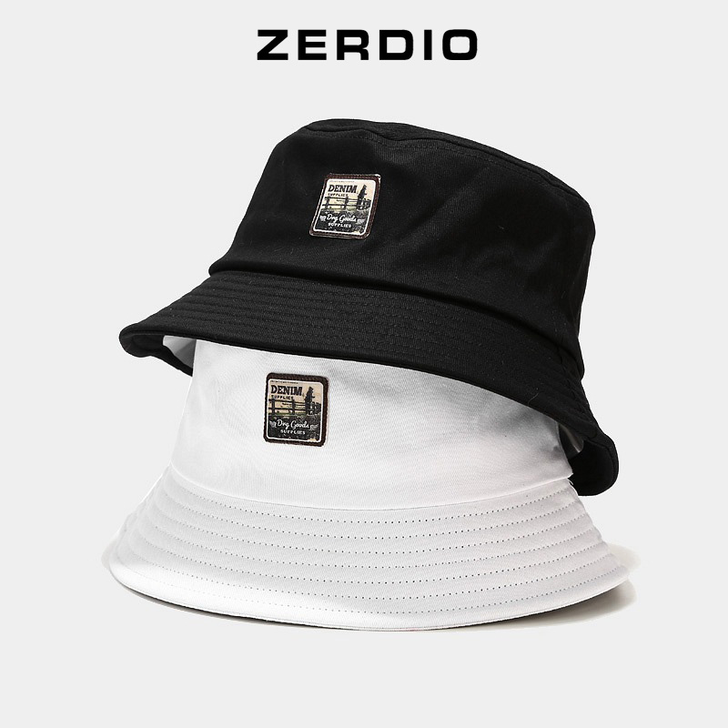 Nón bucket, mũ vành tròn nhỏ nam nữ tai bèo DENIM vải cotton cao cấp