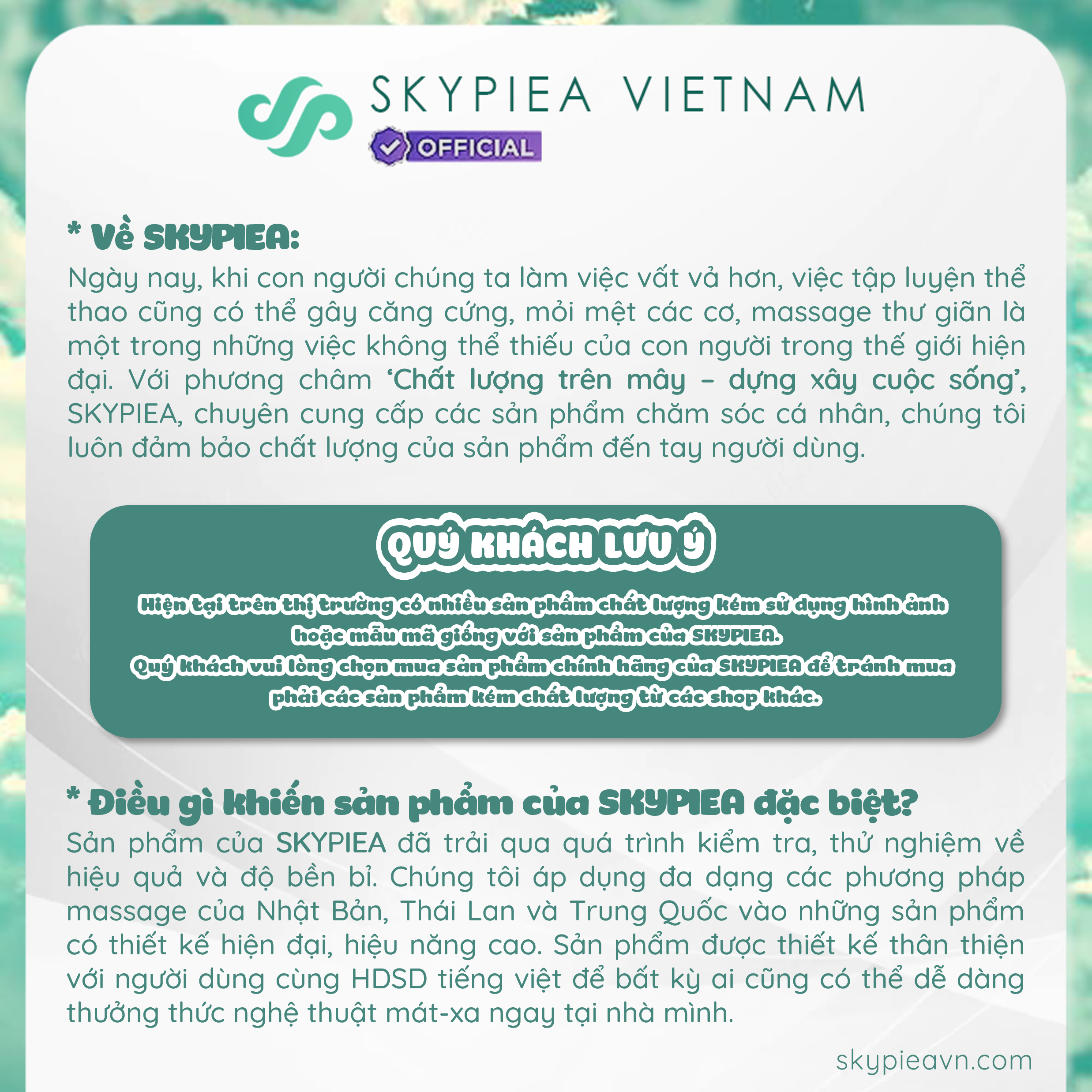 đệm massage toàn thân hồng ngoại da pu - thương hiệu skypiea - model sk 1