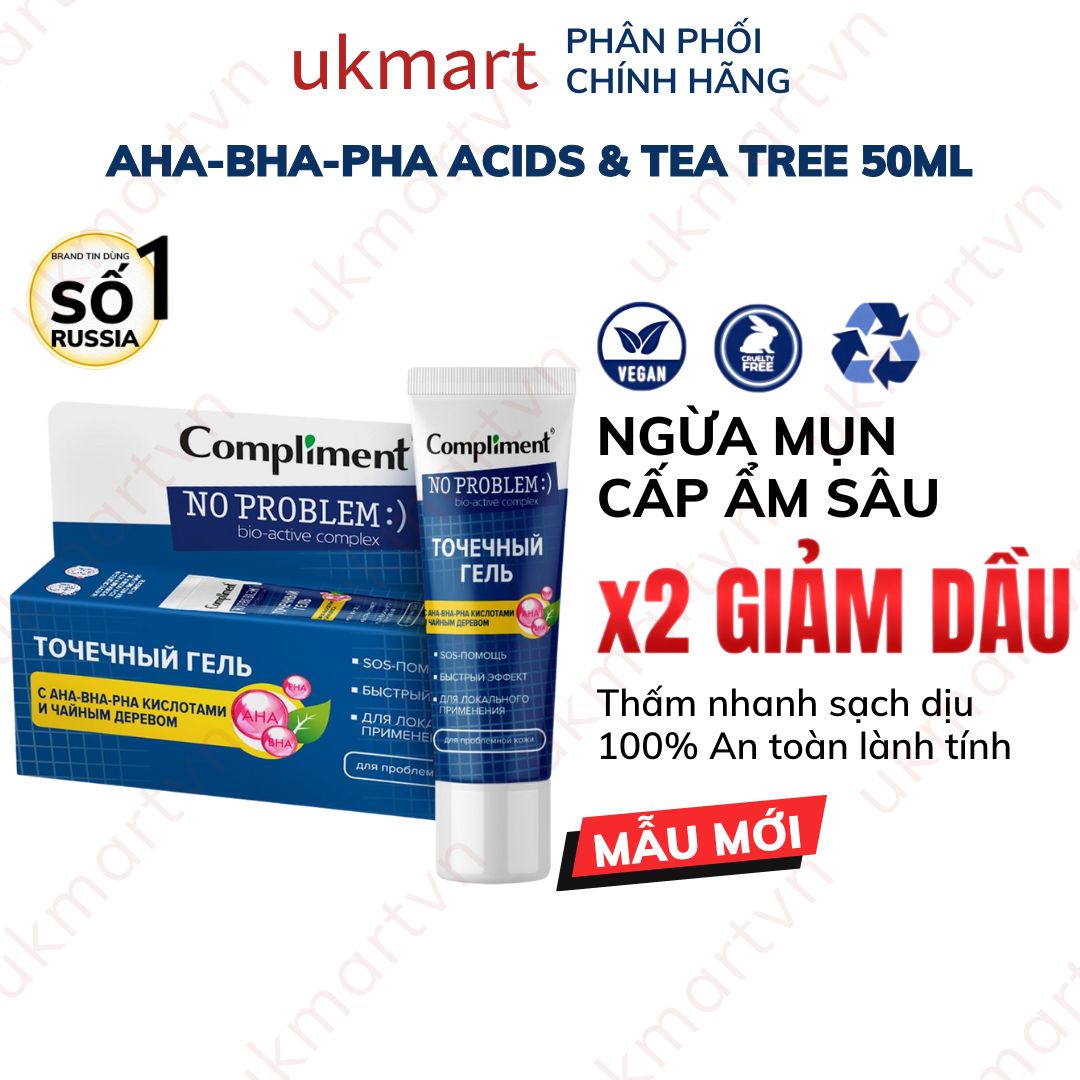 Gel Mụn Khẩn Cấp SOS Compliment No Problem 25ml