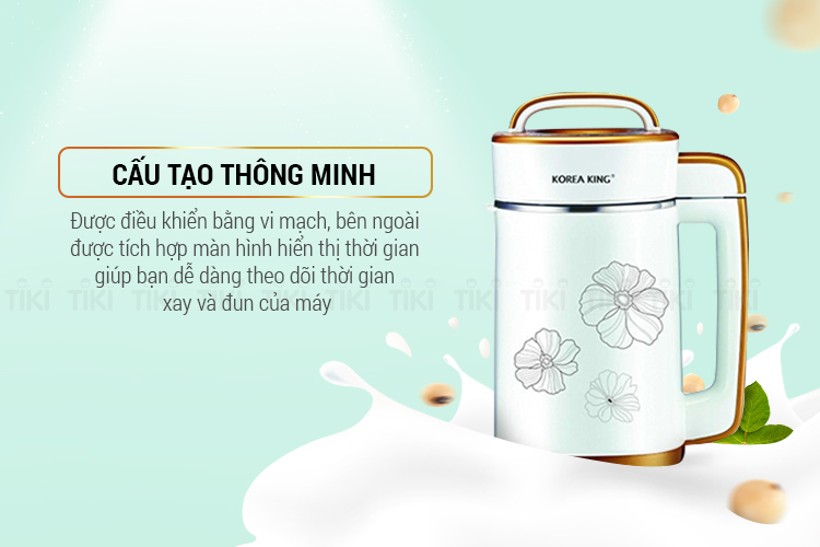 Máy Làm Sữa Đậu Nành Korea King KSM-1302GS (1.3L)