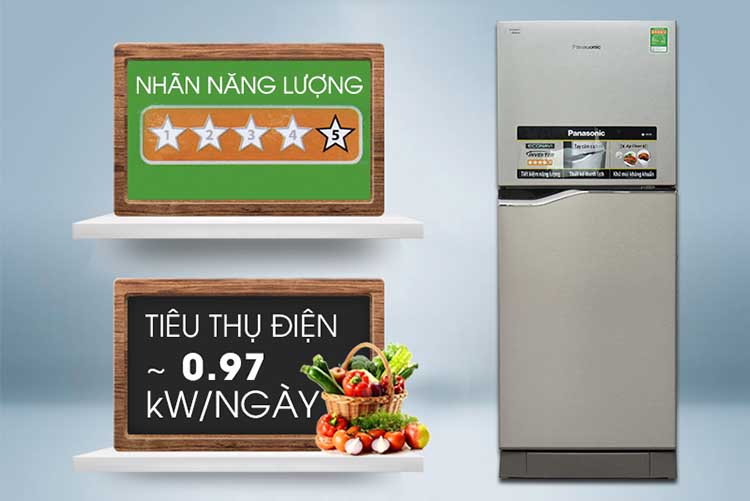 Tủ Lạnh Inverter Panasonic NR-BA188PSVN (167L)