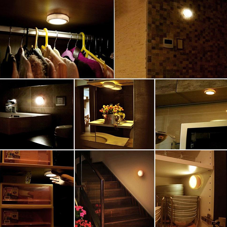Remote Control Cabinet Light 6pcs (Shenzhen)