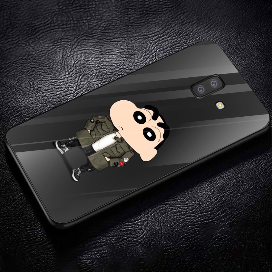 Ốp kính cường lực cho điện thoại Samsung Galaxy J6 PRIME - Shin ngầu MS ACUTU002