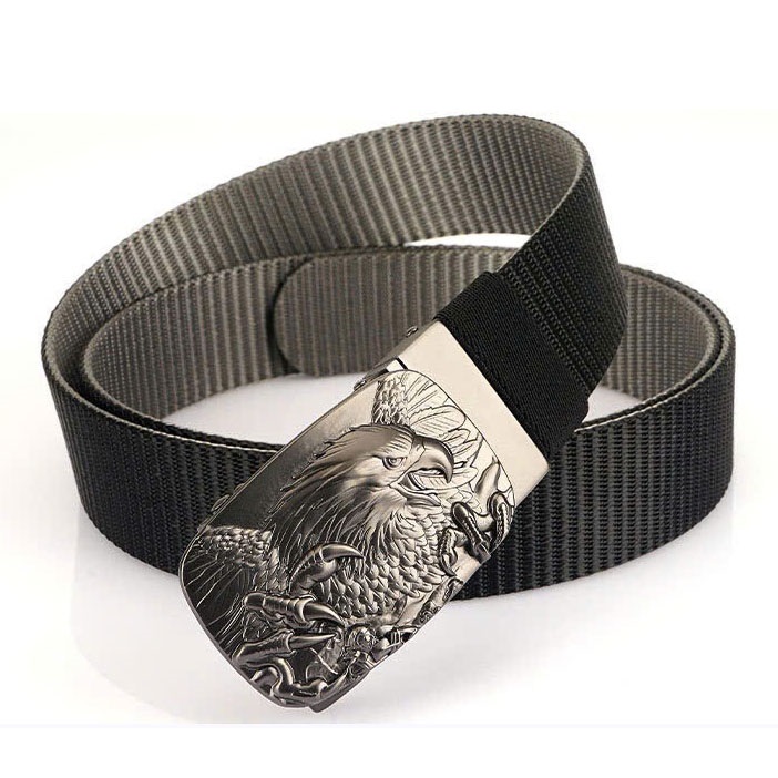 Dây nịt nam cao cấp, thắt lưng nam thời trang khóa tự động dây da bền đẹp mẫu HOT