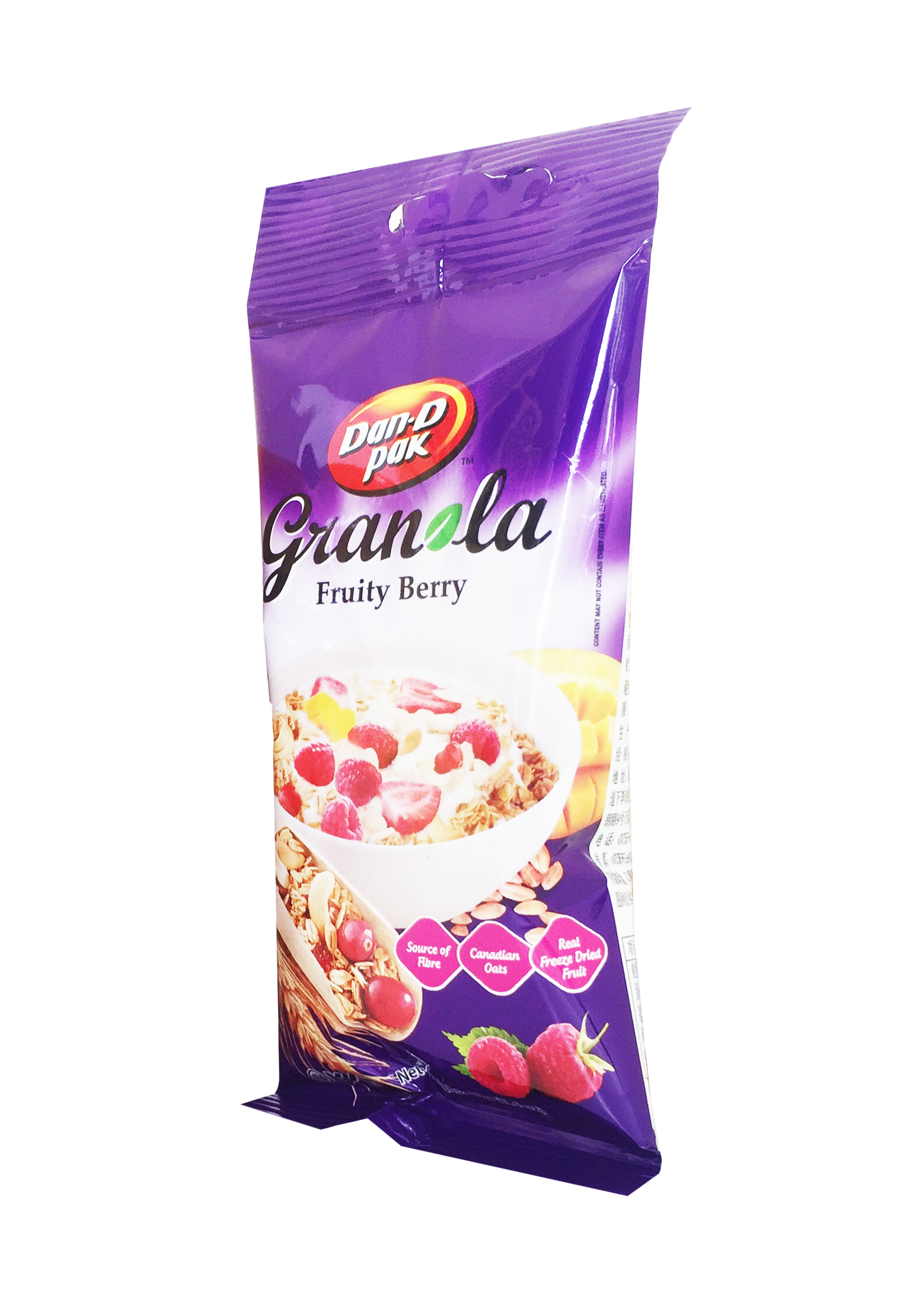 granola trái cây và hạt 40gr dan d pak 100% thành phần tự nhiên 1