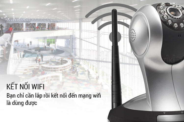 Camera IP Wifi HD720P Vimtag VT361 - Hàng Chính Hãng