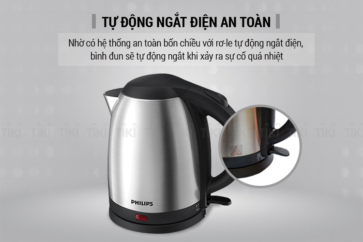 Bình Đun Siêu Tốc Philips HD9306 (1.5L)