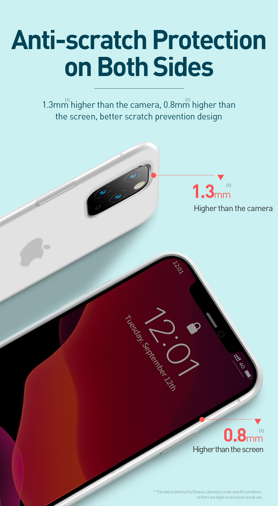 Ốp lưng Baseus Jelly Liquid Silica Gel Protective Case chống va đập, bám bẩn cho iPhone 11/Pro/ Pro Max - Hàng chính hãng