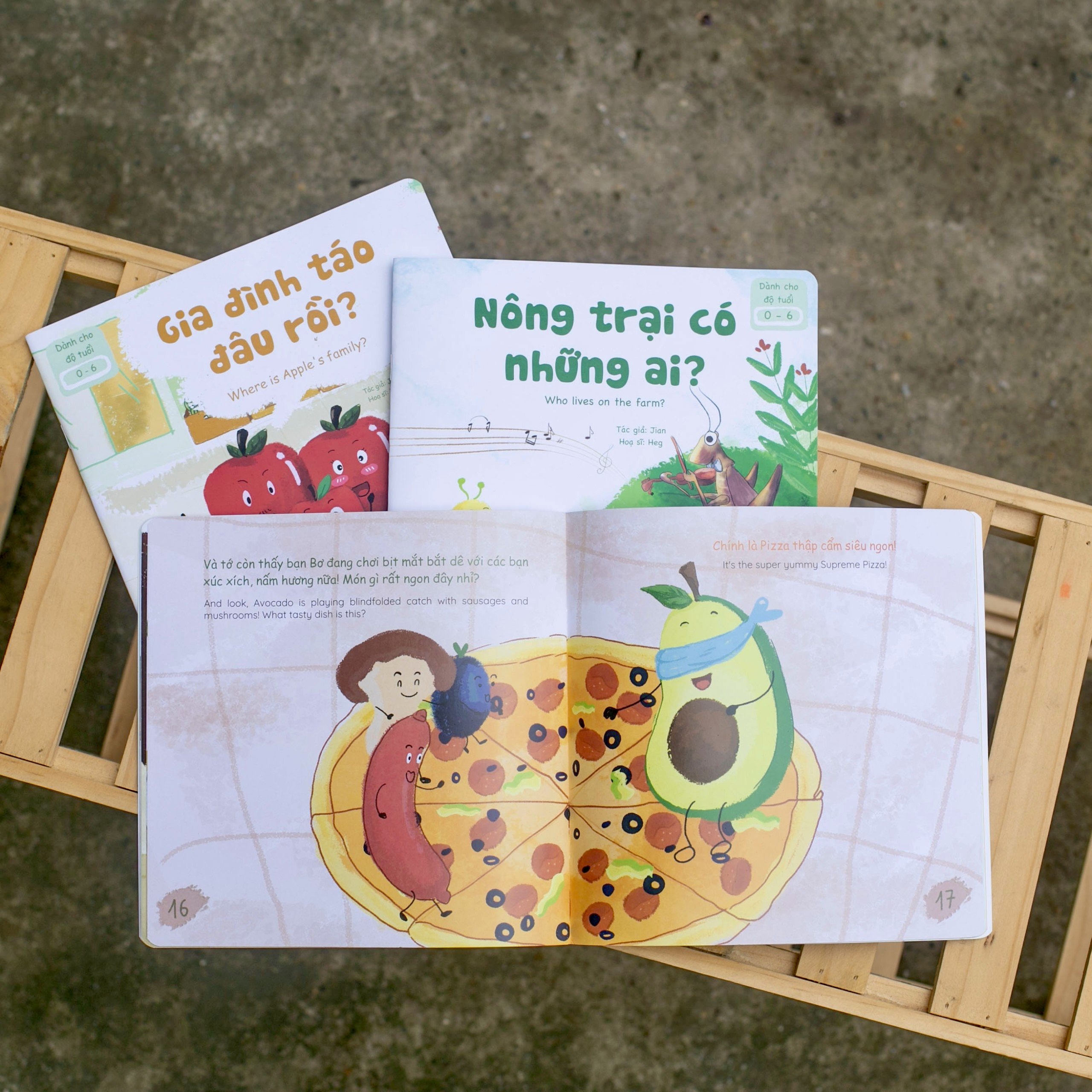 Set 3 Cuốn Truyện Tranh Cho Bé - Bộ Chu Du Cùng Những Người Bạn - Sách Đọc To Cho Trẻ 0-3 4-6 Tuổi