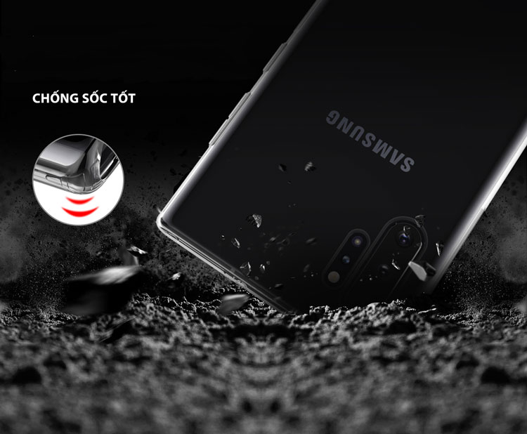 Ốp lưng Samsung Galaxy Note 10 Plus Nillkin TPU Nature