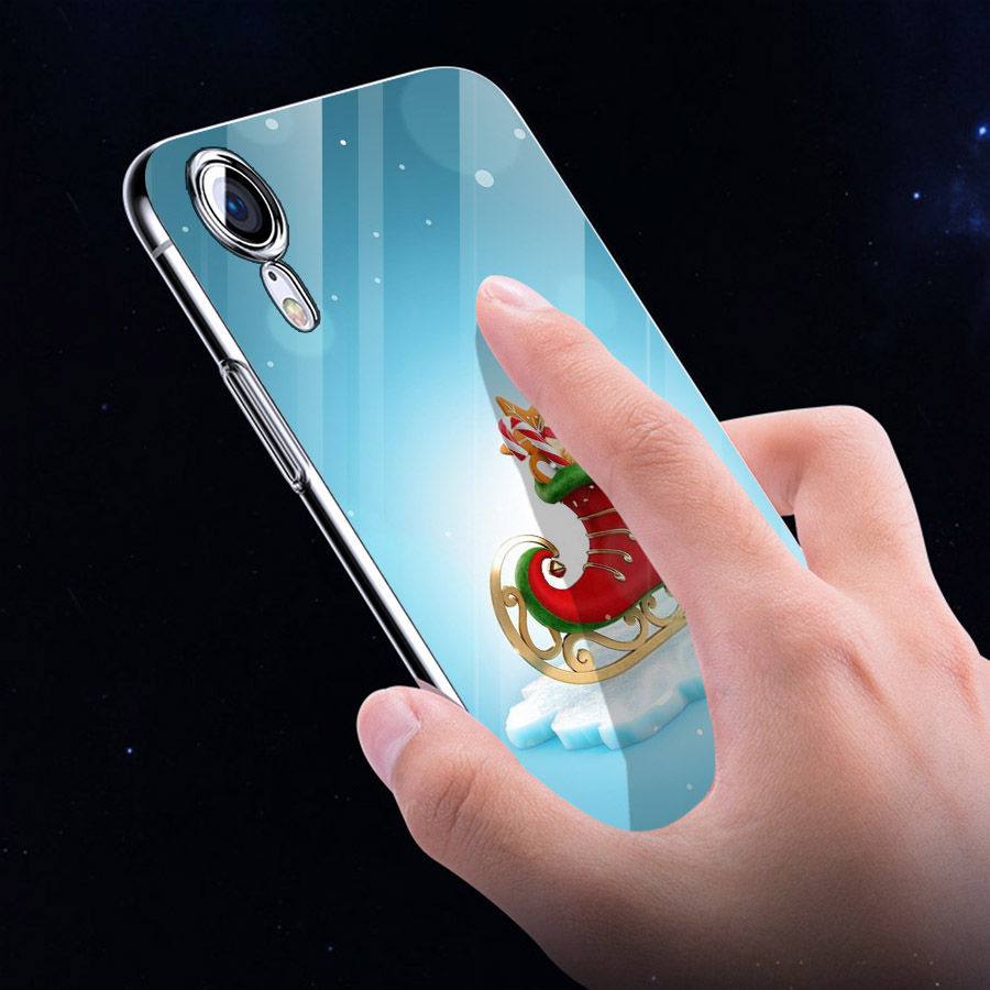 Ốp điện thoại kính cường lực cho máy iPhone XR - Giáng sinh an lành ấm áp MS GSANAA029