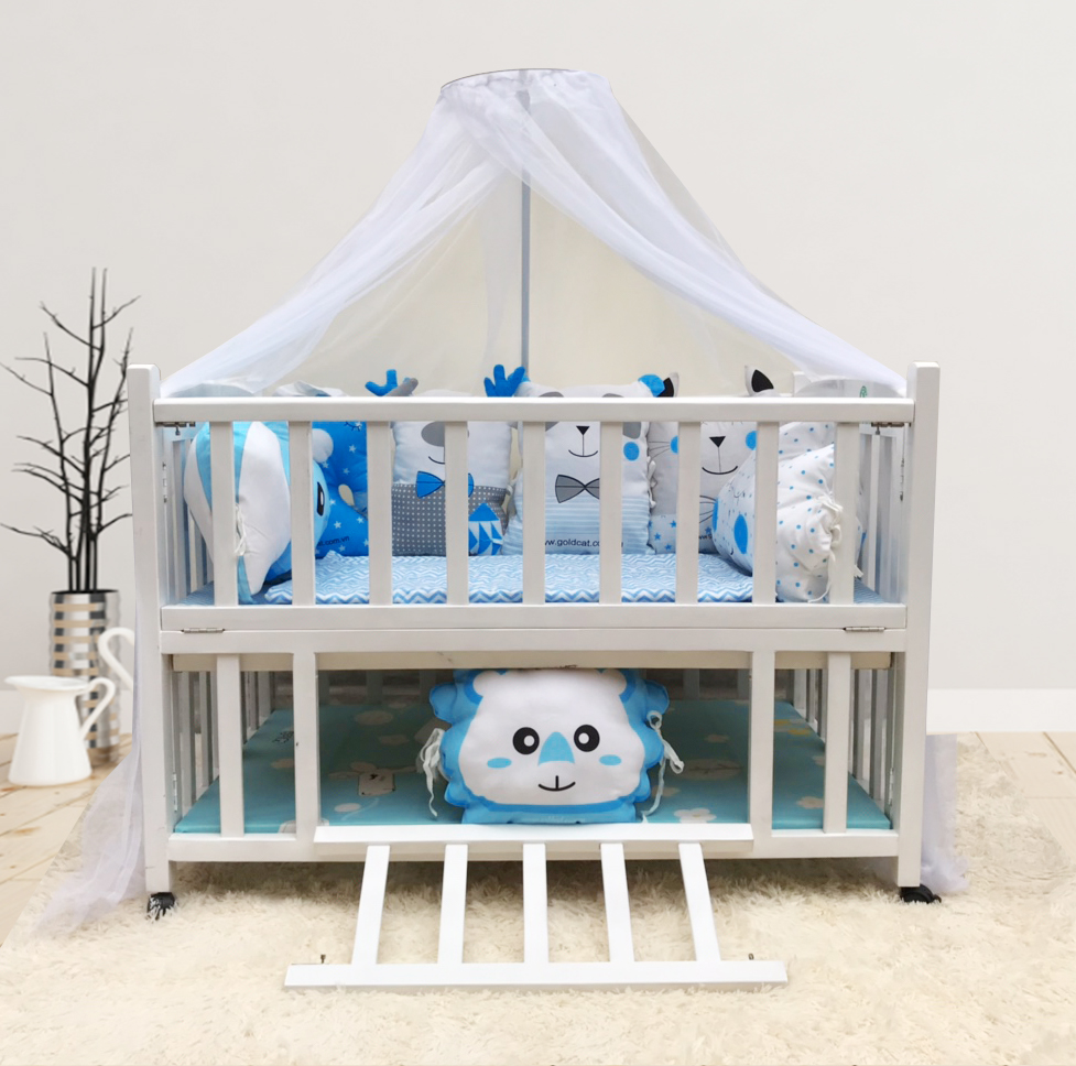 Phụ kiện cũi cho bé - Quây gối thú