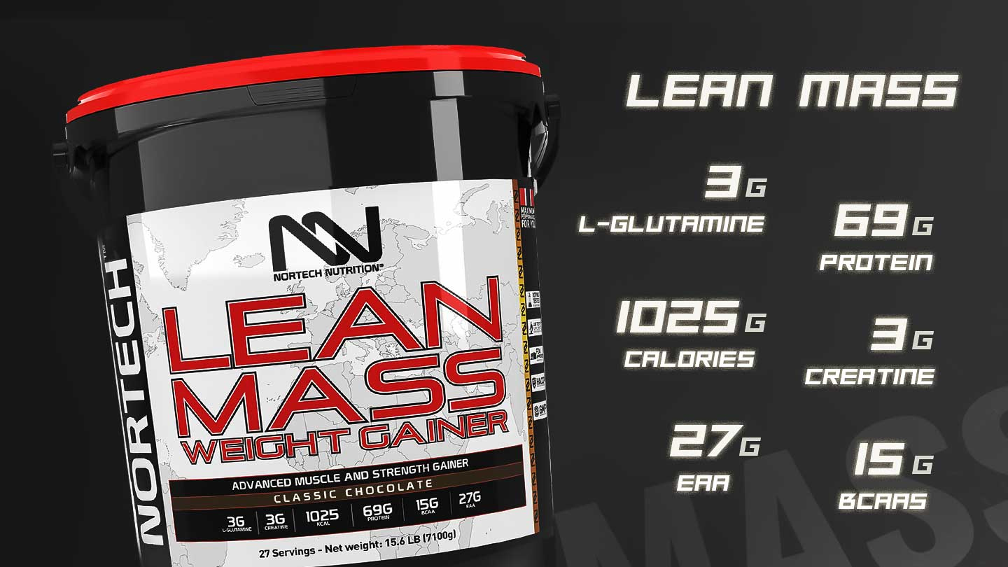 combo sữa tăng cân tăng cơ lean mass của nortech nutrition thùng 4kg hỗ trợ tăng cân tăng cơ nạc, hạn chế mỡ & bình shaker 600ml (mẫu ngẫu nhiên) 9