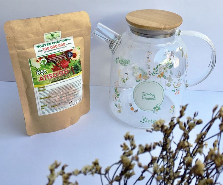 Bột  Atiso Đỏ Nguyên Chất Mẹ Ken