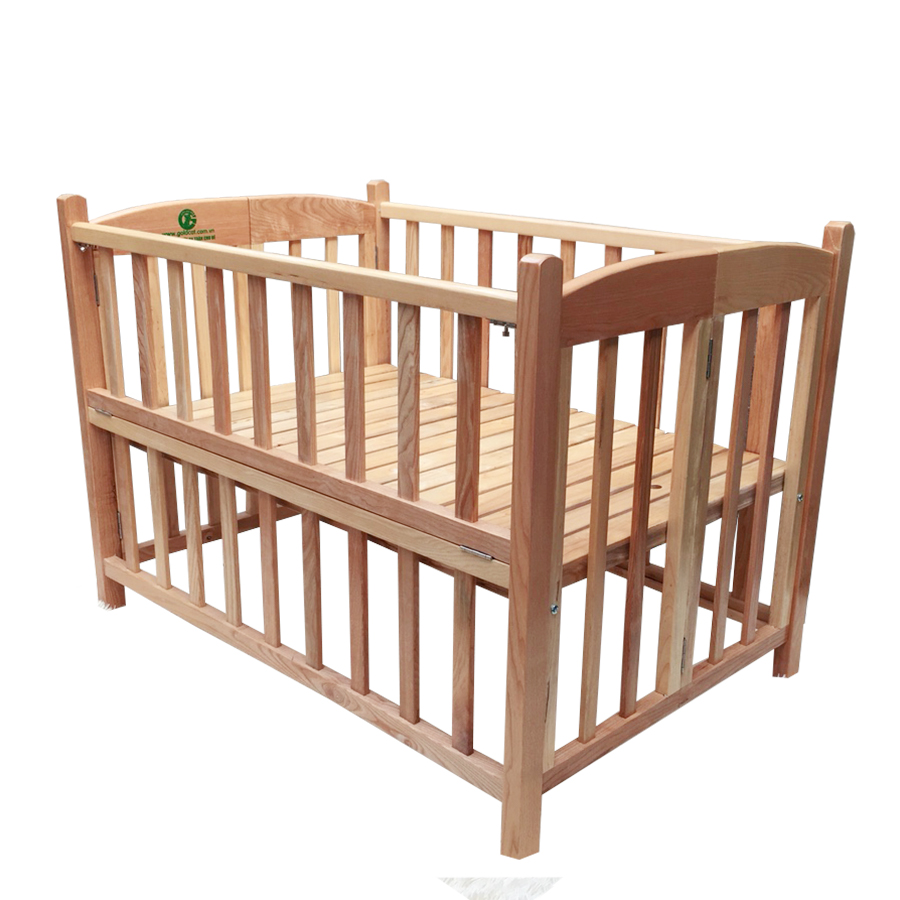 Cũi giường chất gỗ Sồi GoldCat