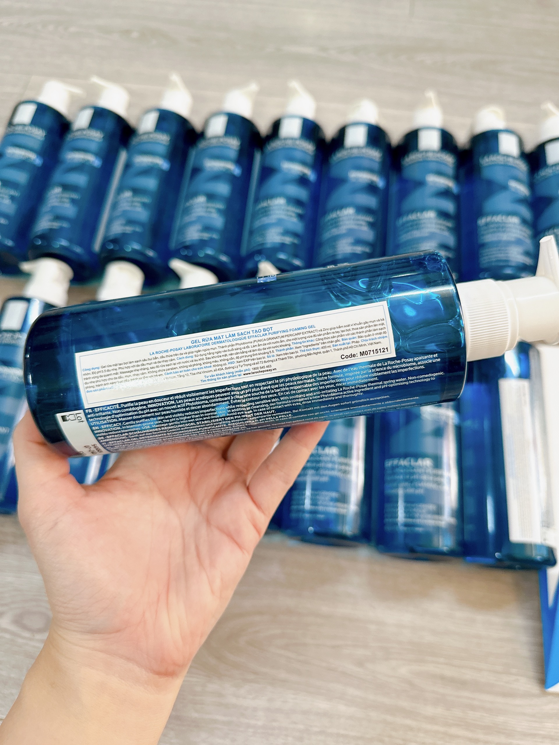 [Mẫu Mới] Gel Rửa Mặt Dành Cho Da Dầu, Nhạy Cảm La Roche-Posay Effaclar