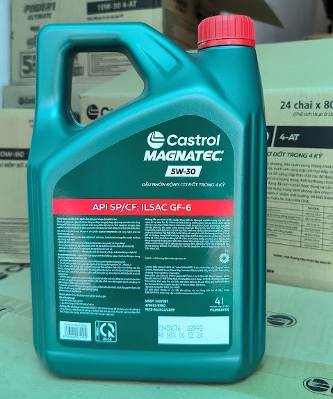 Dầu Động Cơ CASTROL MAGNATEC 5W30 API SP, can 4 LÍT