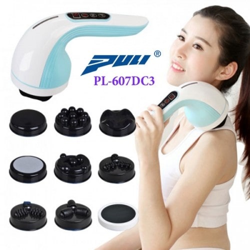 Máy massage cầm tay pin sạc 8 đầu Puli PL-607DC3