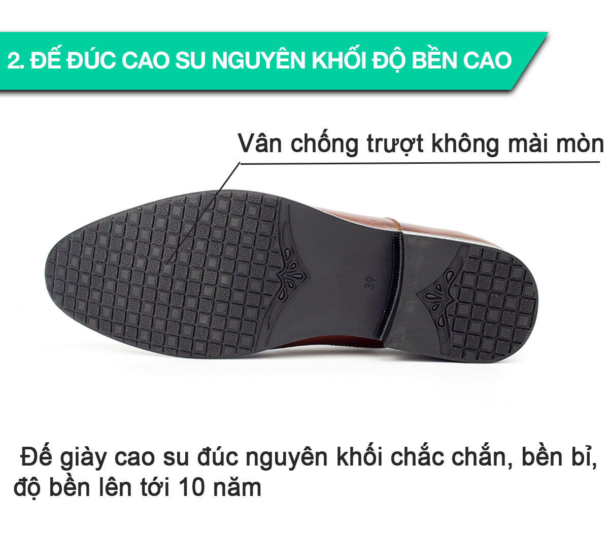 Giày da nam, giày oxford công sở Bụi Leather G102 - Da bò Nappa cao cấp - Bảo hành 12 tháng