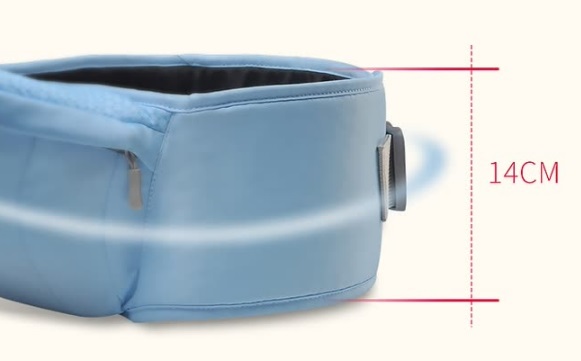 Hug bear baby strap upgrade 5 hole EPP waist stool TZ02 deep sea blue breathable