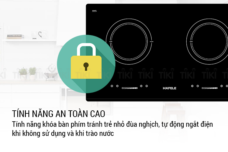 Bếp Âm Từ Đôi Hafele HC-I772C (77cm) - Hàng Chính Hãng