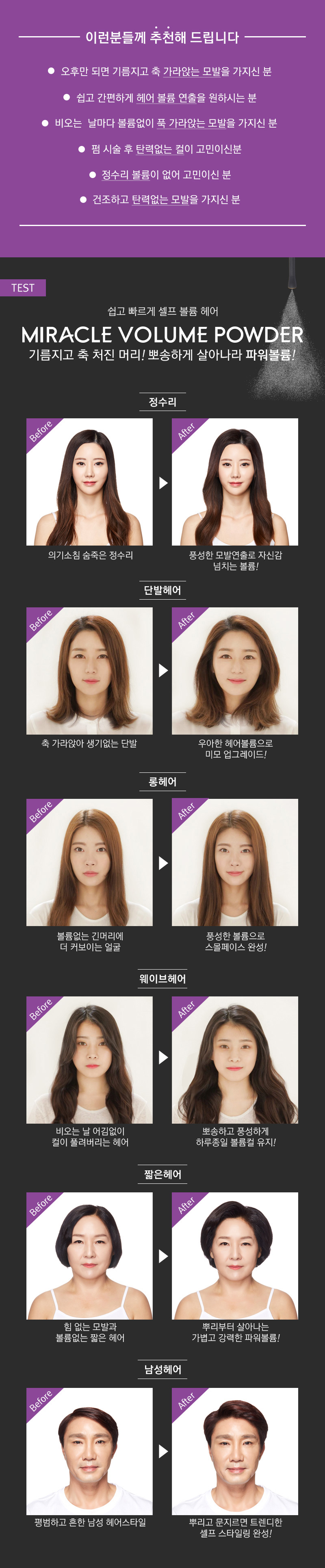 Bột làm phồng tóc Dr.Top Miracle Volume Powder 3.5g