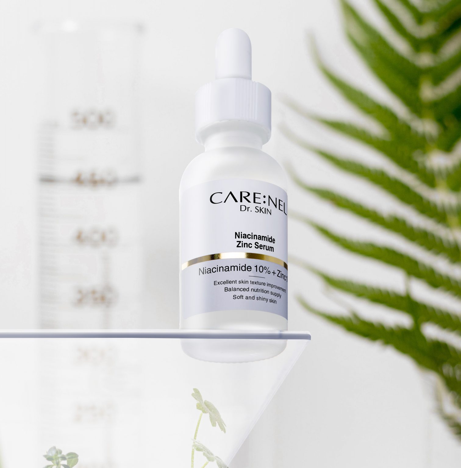 Serum cải thiện nám tàn nhang - ngừa lão hóa da - giảm mụn thâm - trắng sáng da Care nel Niacinamide 10% Zinc 1% Serum 18