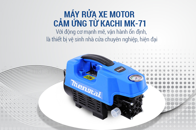 Máy Rửa Xe Motor Cảm Ứng Từ Kachi MK-71