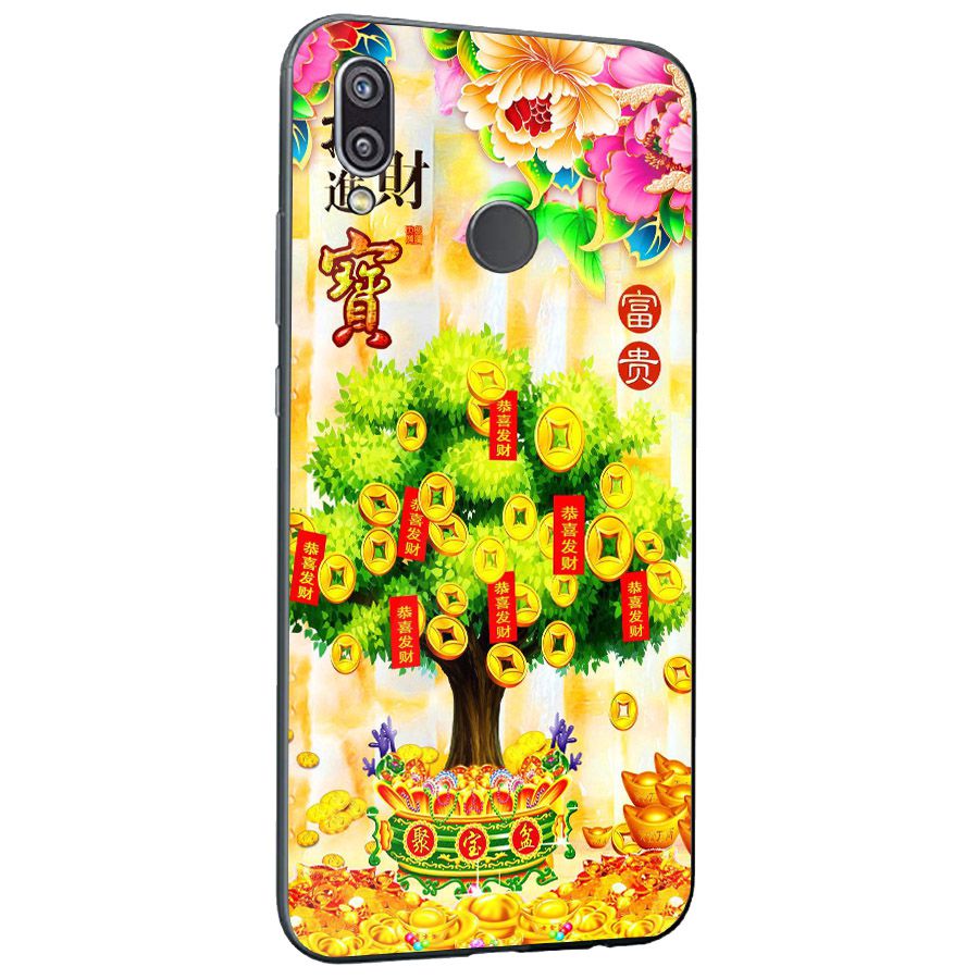Ốp kính cường lực cho điện thoại Huawei NOVA 3E/P20 LITE - thần tài kim MS TTKIM035
