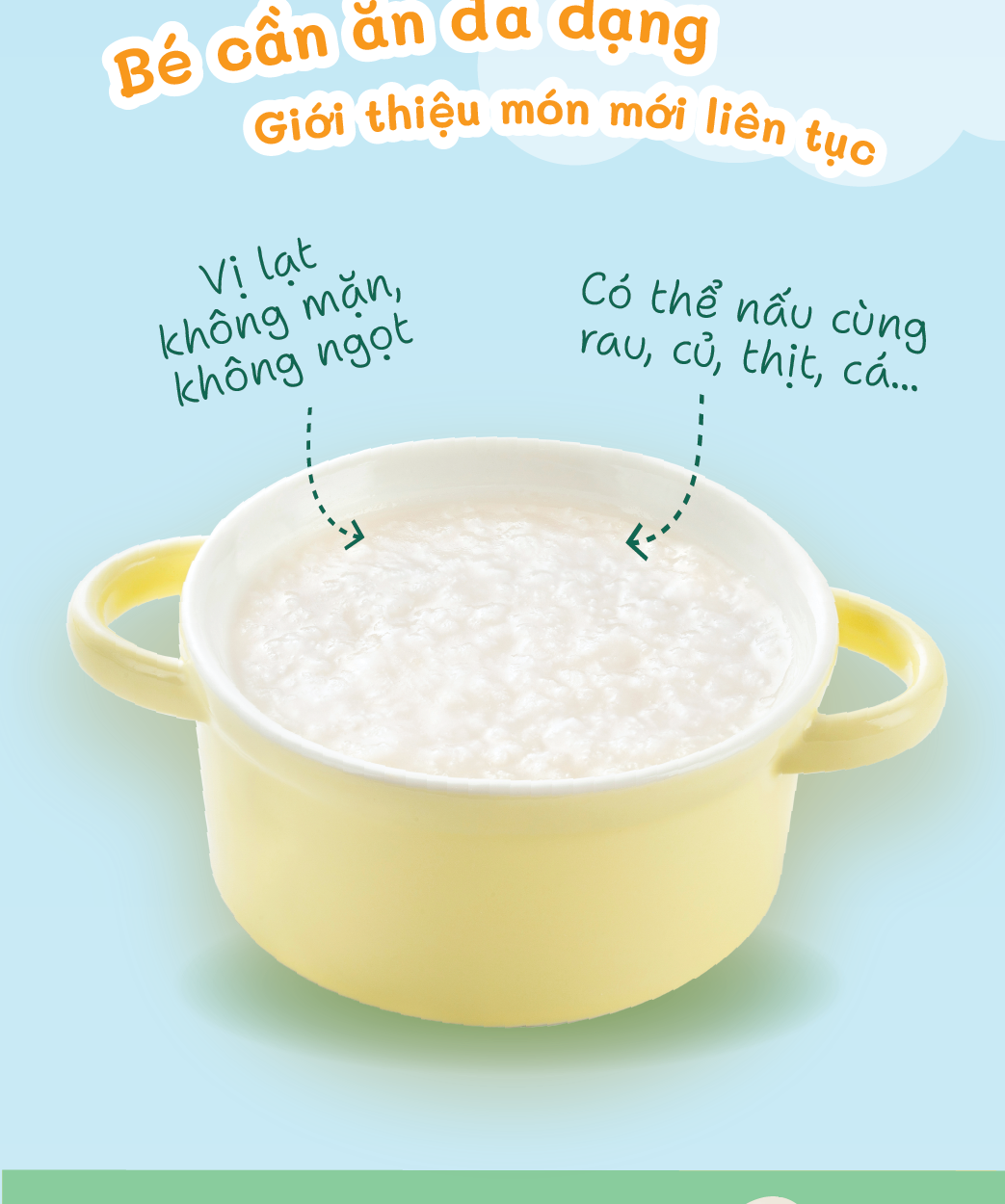Cháo Ăn Dặm Mabu Hạt Vỡ (900g)