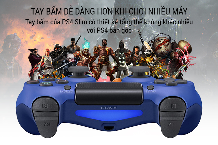 Máy Chơi Game PlayStation Sony PS4 Slim 500GB Days Of Play Limited Edition - Hàng Chính Hãng