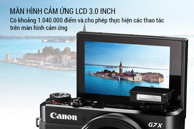 Máy ảnh Canon G7X Mark II - Lê Bảo Minh - Tặng thẻ 16GB + Túi - Hàng Chính Hãng