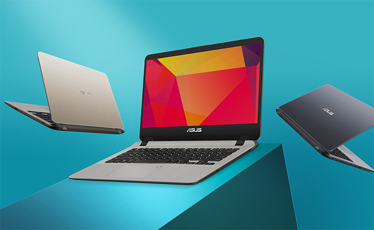Laptop Asus Vivobook X407UA-BV345T Core i3-7020U/Win10 (14.0 inch HD) - Hàng Chính Hãng