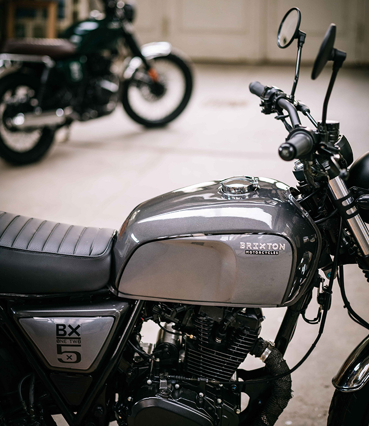 Xe Brixton Classic BX125 (Xám)