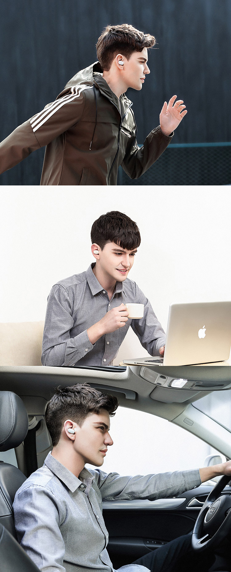 Tai Nghe Đơn Bluetooth Không Dây Xiaomi MI - Đen