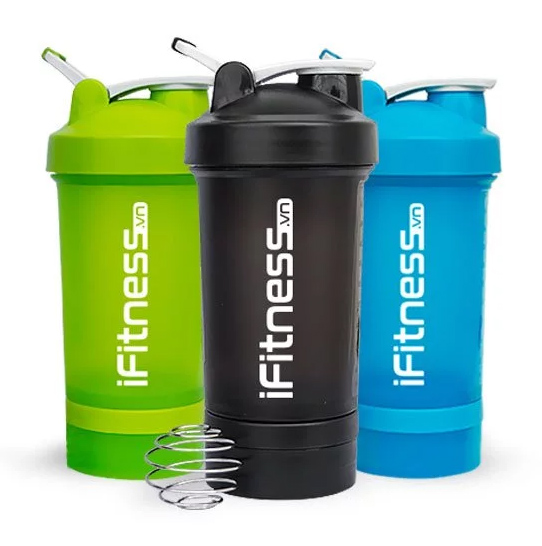 Bình Lắc Pro Shaker 4 Trong 1 iFitness PKIFBOT001