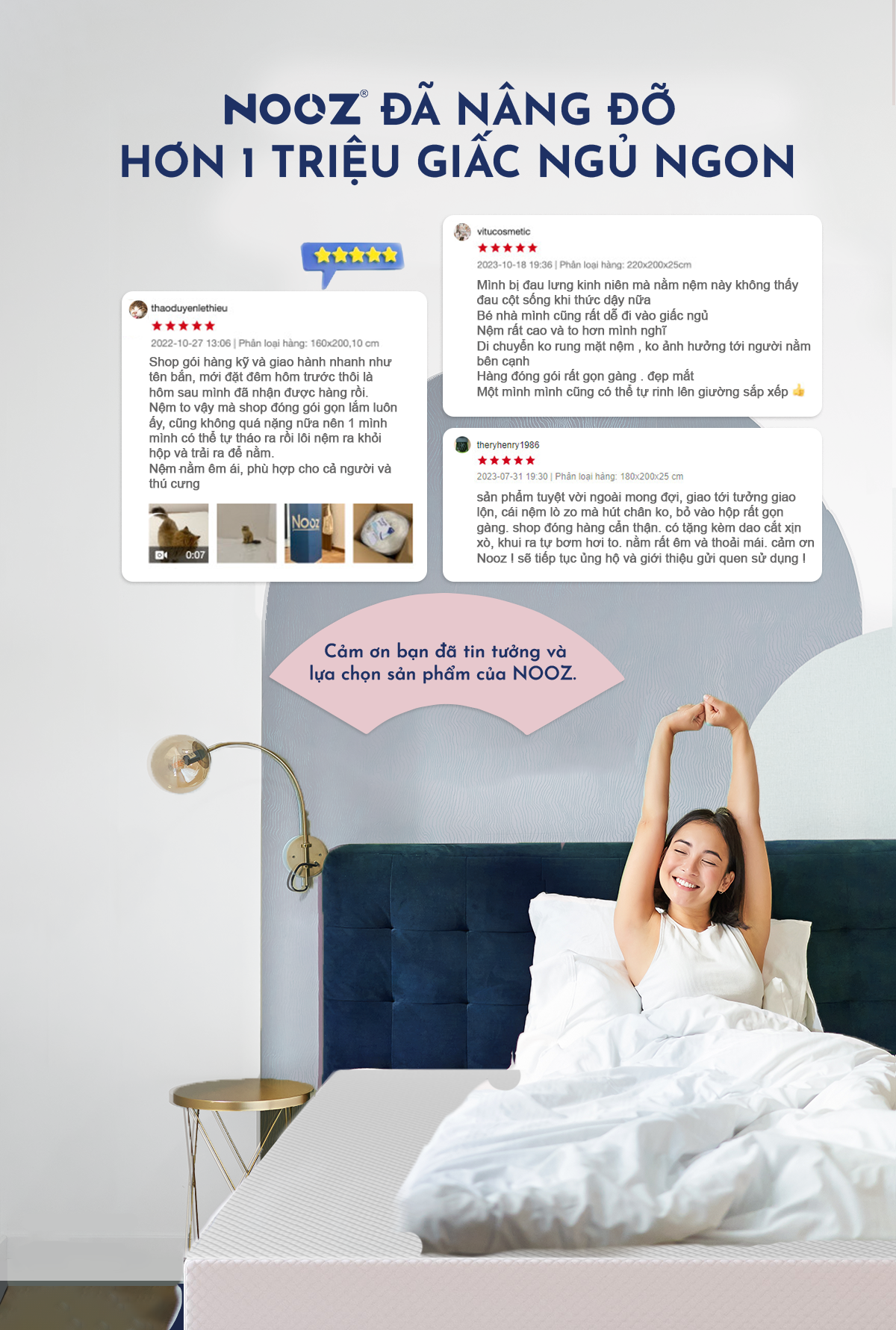 Vỏ Thay Thế Cho Gối Nooz Mềm Mịn Kháng Khuẩn Và Không Gây Kích Ứng Da