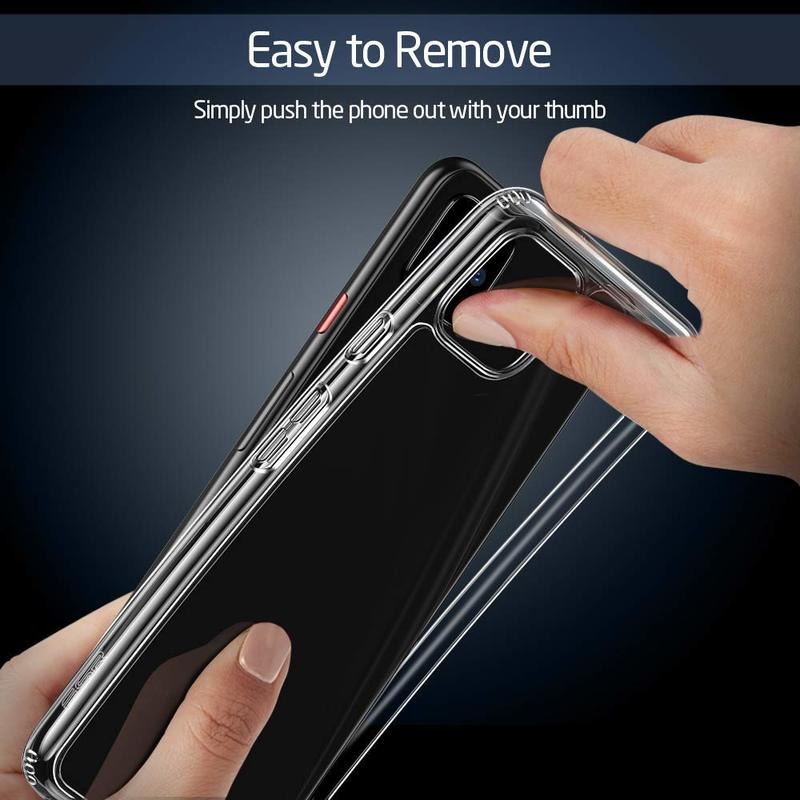 Ốp lưng Google Pixel 4 ESR Mimic Tempered Glass- hàng chính hãng