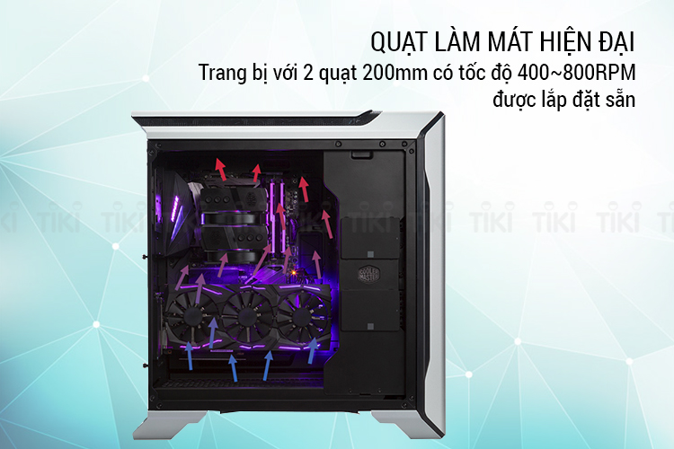 Vỏ case Cooler Master MasterCase SL600M - Hàng Chính Hãng