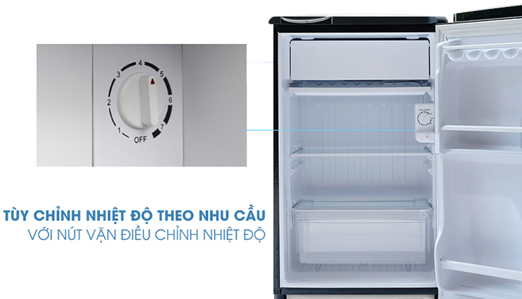 Tủ lạnh Aqua 90 lít AQR-D99FA(BS)