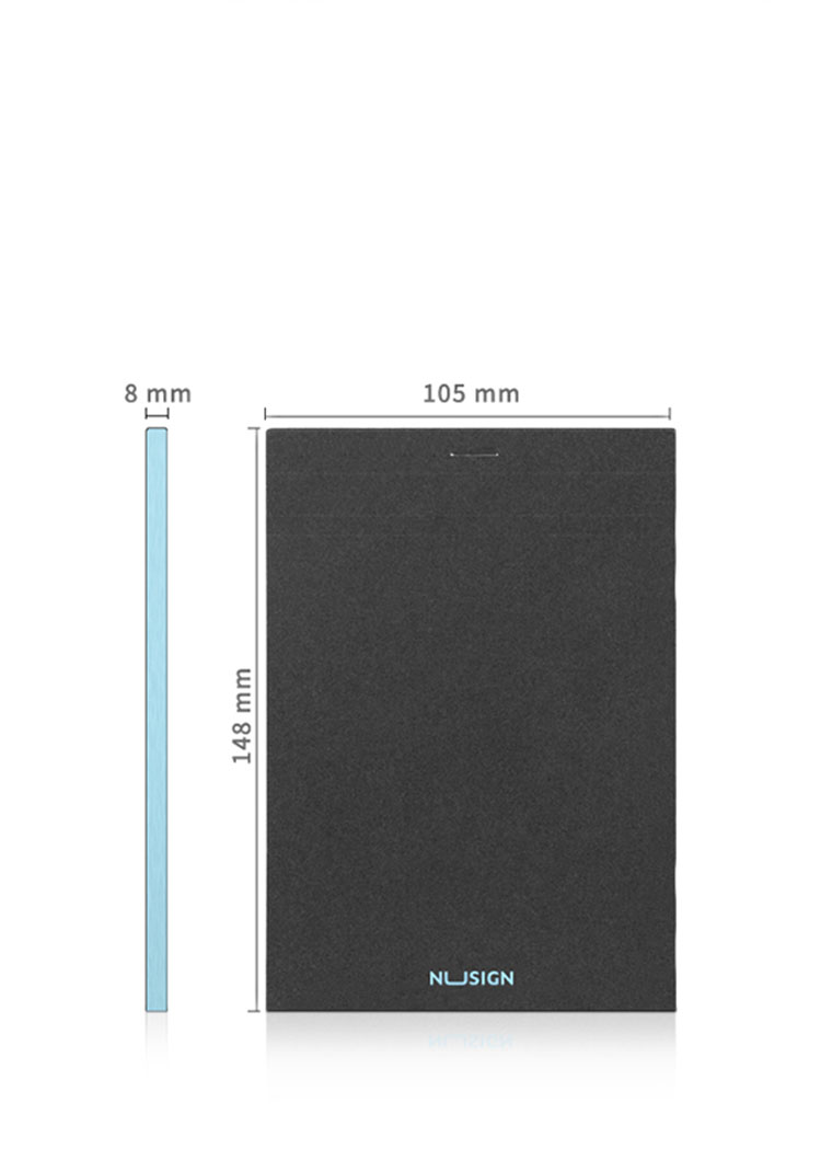 NUSIGN A6 tear-off page note paper meeting record this manuscript inner page single NS222