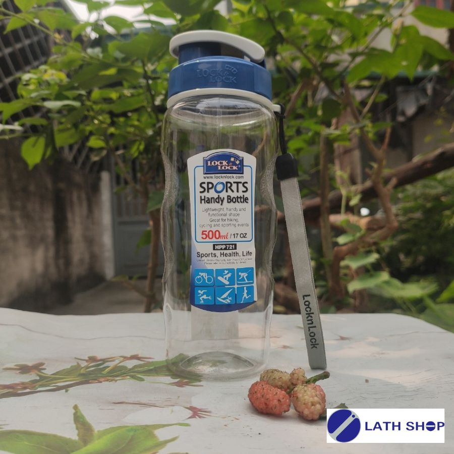 Bình Nước Thể Thao PC Lock&Lock HPP721 - 500Ml - Màu Xanh