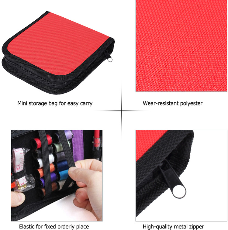 Professional Sewing Tools Kit Thread Pin Needle Supplies Variety Set Travel