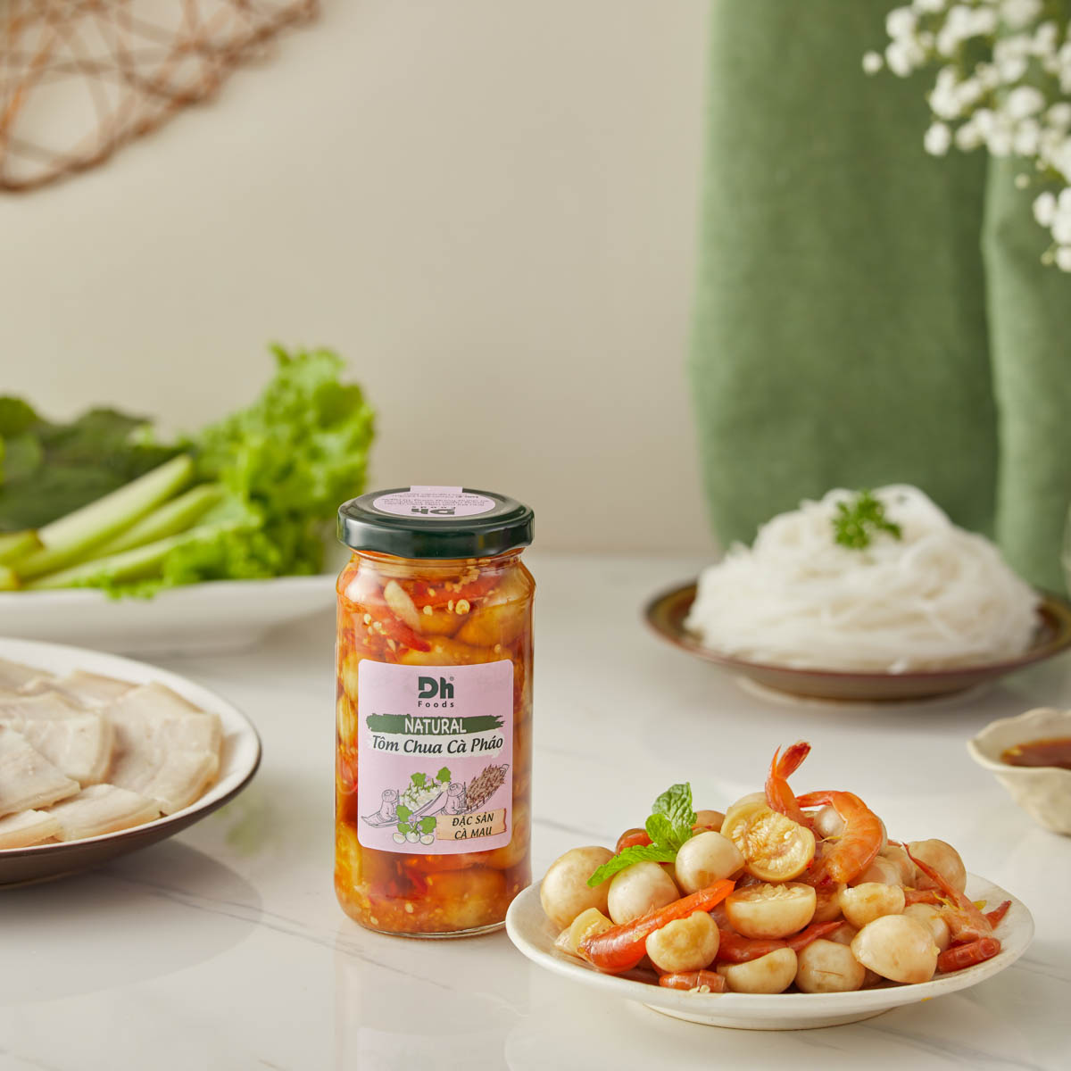 NATURAL Tôm Chua Cà Pháo 220g - Dh Foods